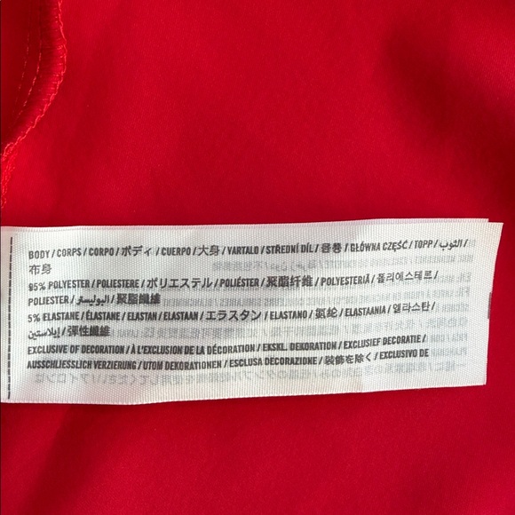 ABERCROMBIE & FITCH Red Maxi Dress Women’s size Small - Picture 12 of 16